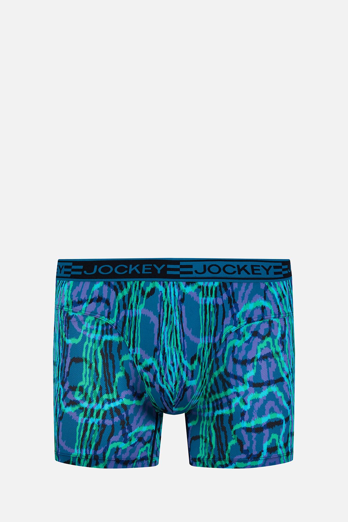 Quần lót nam Jockey polyamide in họa tiết dáng Boxer Trunk - J4065