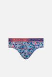 Quần lót nam Jockey polyamide in họa tiết dáng Brief - J4063