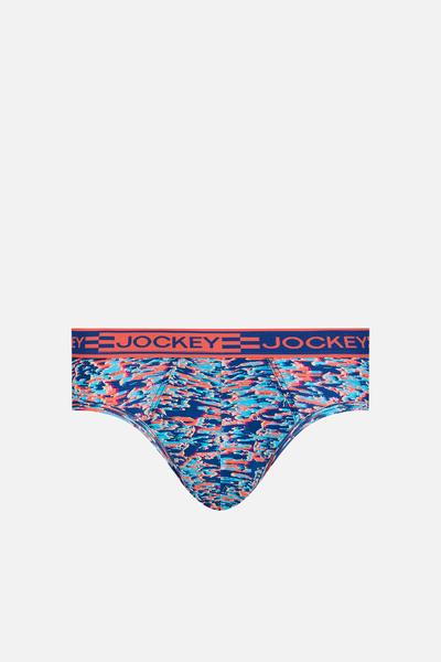 Quần lót nam Jockey polyamide in họa tiết dáng Brief - J4063