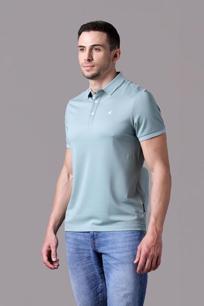 Áo Polo Unisex Jockey poly modal in logo Half Boy - J4033