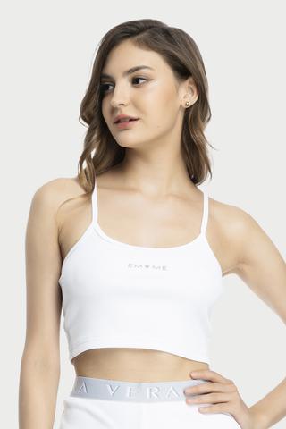 Áo Camisole nữ Vera by Chipu Cotton Rib trơn - C0017Trắng