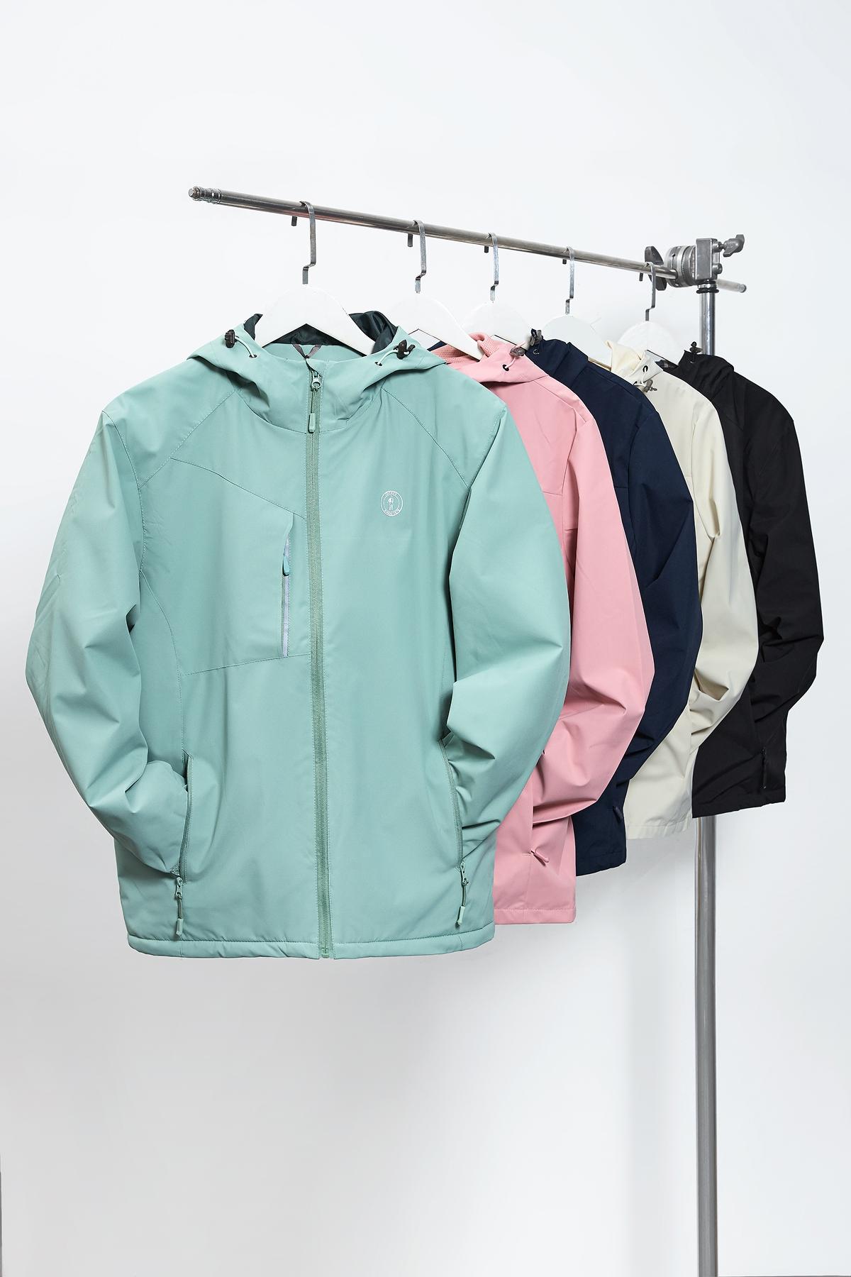 Áo khoác dù lót nỉ trượt nước unisex Jockey Poly - J4037