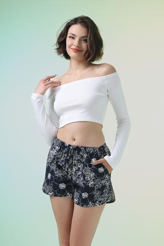 Quần short nữ Vera kate in - V0756Hoa 4