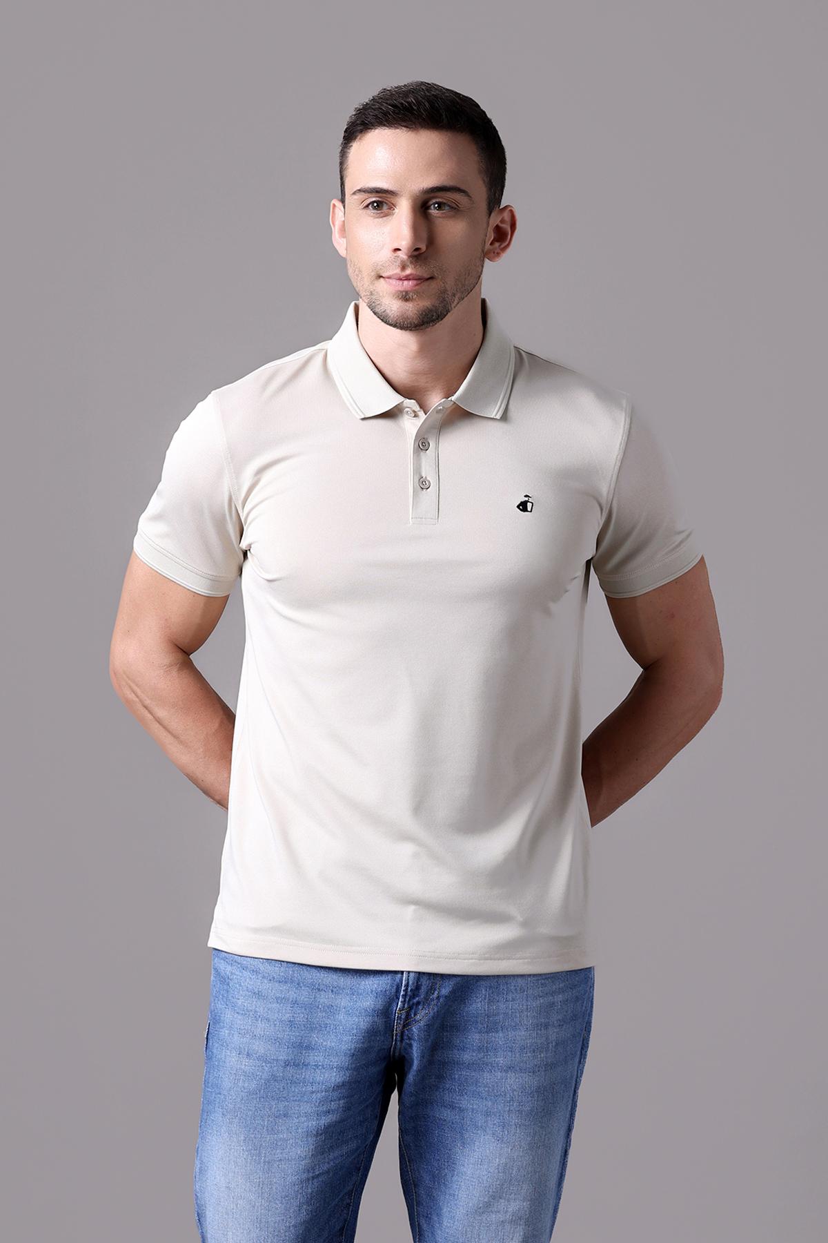 Áo Polo Nam Jockey poly wicking thêu logo Full Boy -J1315