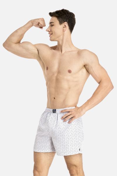 Quần Boxer kate Nam Jockey in họa tiết - 1200