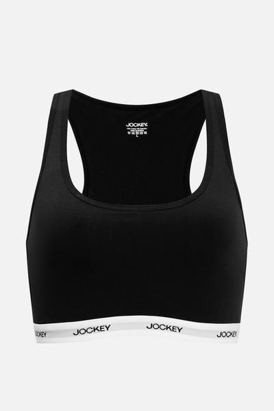 Áo Jockey Bra-top nữ Cotton viền chữ - J4007