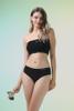 Quần lót bikini nữ Misaki polyamide trơn - M1070
