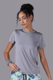 Áo T- shirt thể thao Jockey Nữ chất liệu wicking in logo - J1377