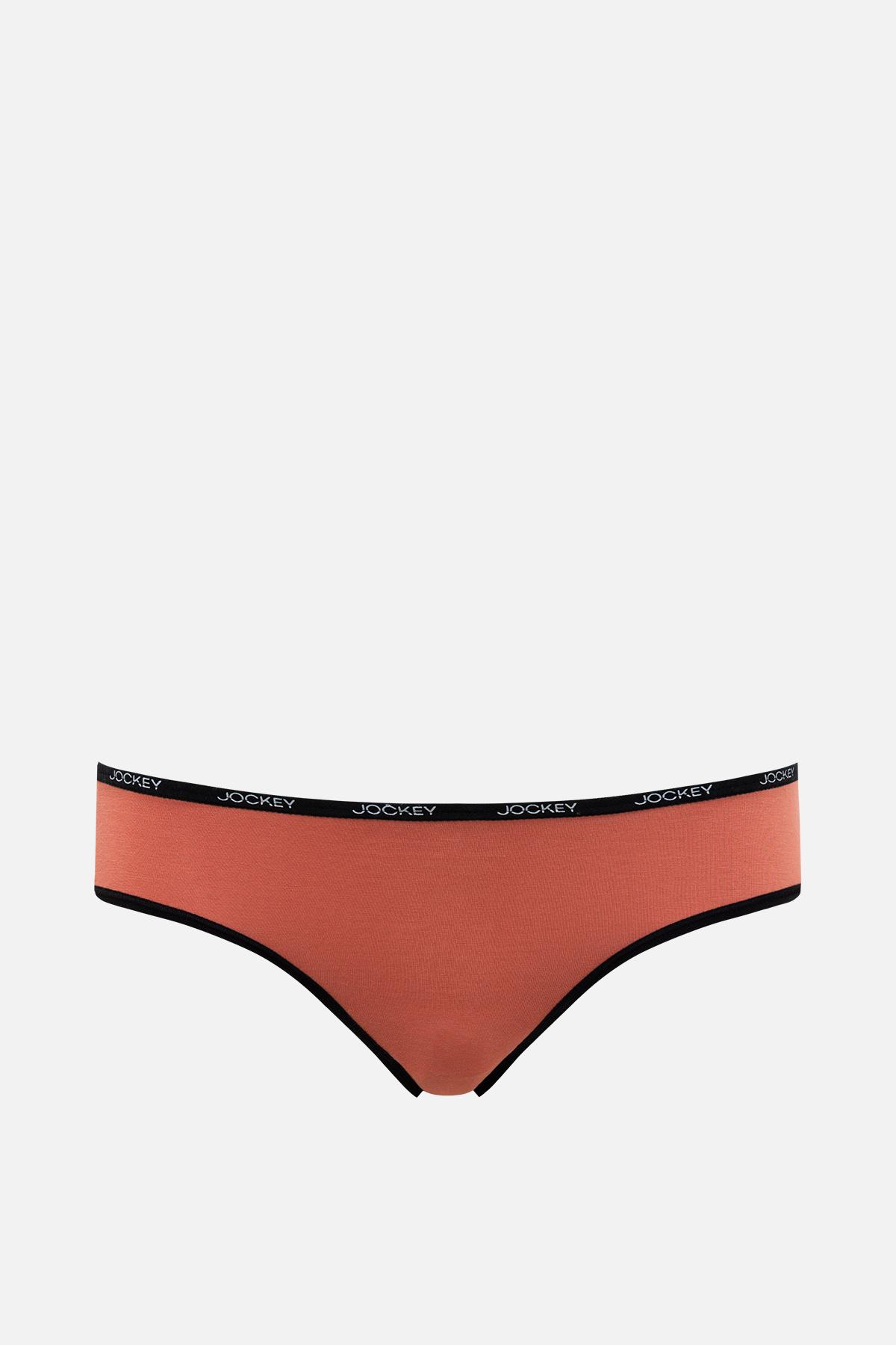 Quần Bikini Nữ Jockey trơn Cotton - J1008
