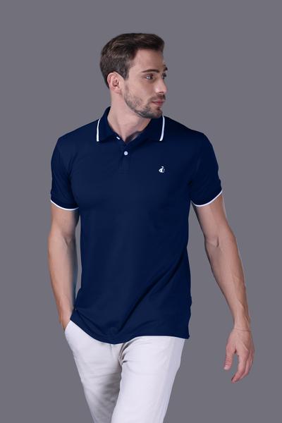 Áo Polo Nam Jockey poly quickdry thêu logo Half Boy - J1313