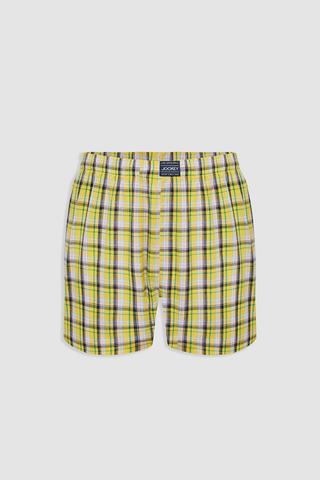 Quần Boxer kate nam Jockey -  J0045Vàng caro 1
