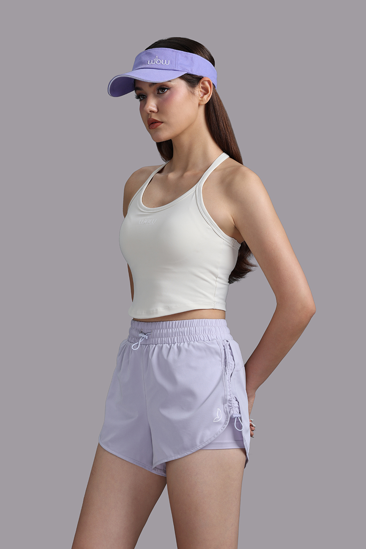 Quần short Wow by Nha Phuong poly spandex - P0019