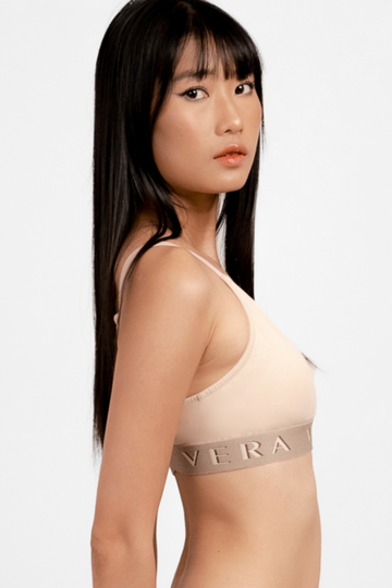 Áo ngực nữ Wireless Vera by Chipu Cotton Compact trơn - C0005