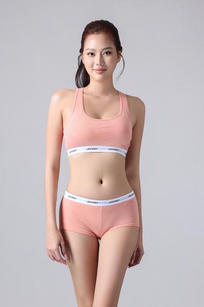 Quần Jockey Boyshort nữ Cotton - J4008