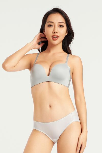 Quần lót bikini nữ Vera nylon trơn - V0791