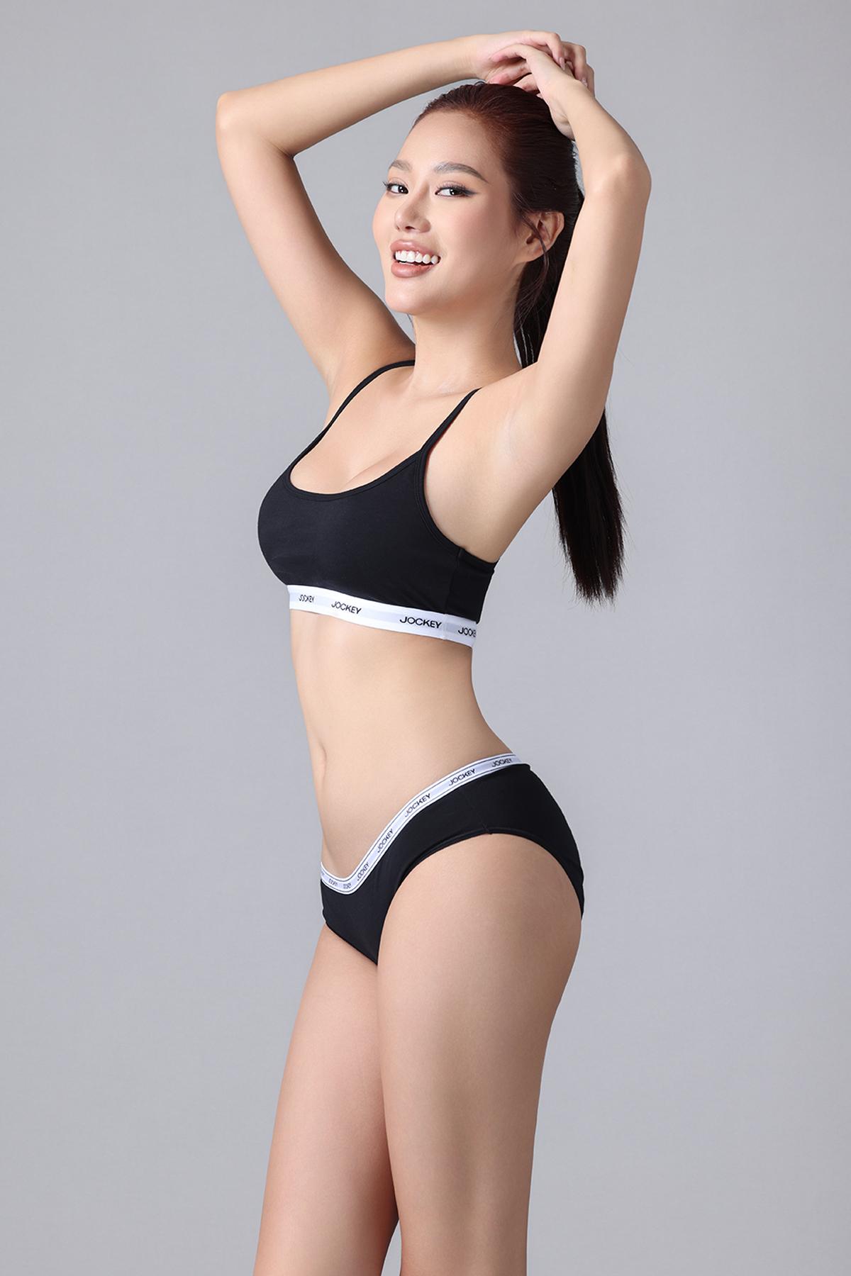 Quần Bikini Nữ Jockey trơn Cotton - J4009