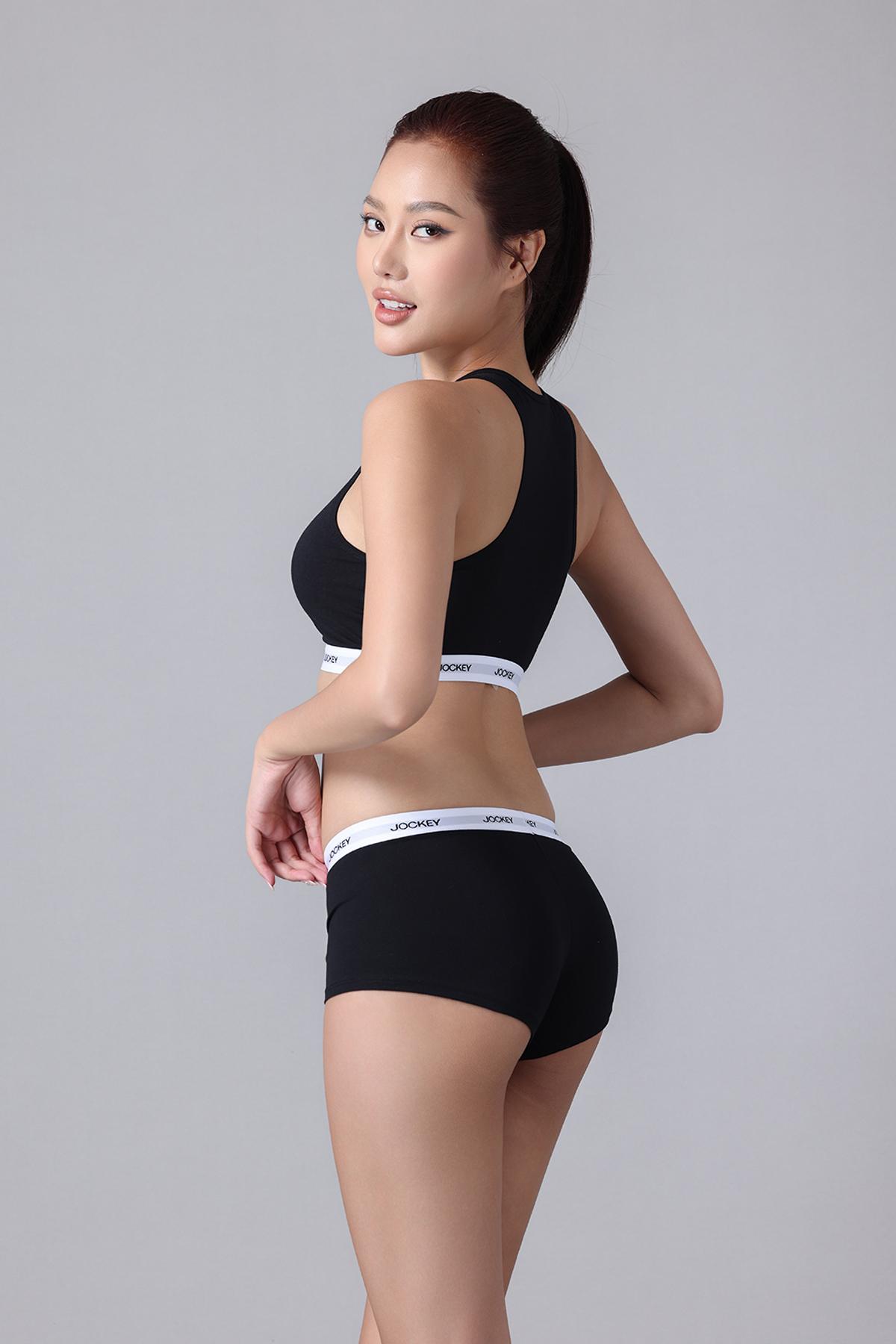 Quần Jockey Boyshort nữ Cotton - J4008