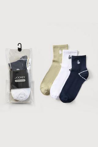 Pack 3 vớ Jockey cổ vừa Bamboo - J4070Tổng hợp 1