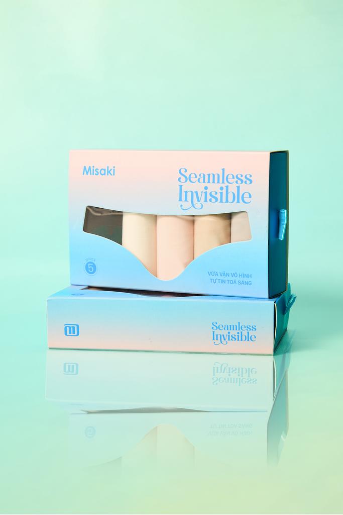 Quần lót bikini High-waist nữ Misaki seamless- M1017