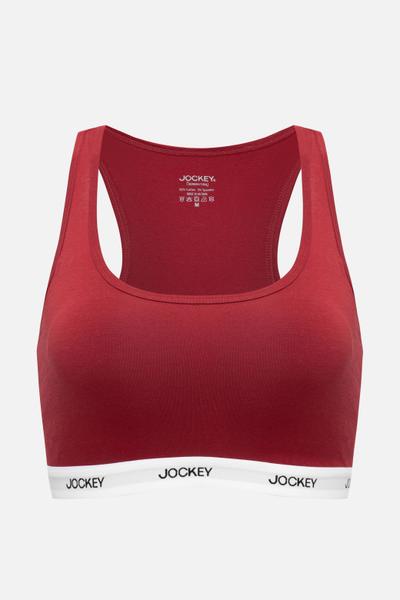 Áo Jockey Bra-top nữ Cotton viền chữ - J4007