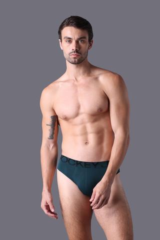 Quần lót Nam Jockey Brief Seamfree - J4053Xanh rêu