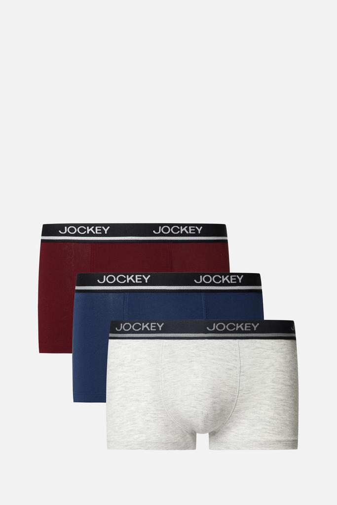 Hộp 3 Quần Jockey thun visco kháng khuẩn dáng Trunk - 1273