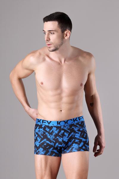 Quần lót nam Jockey poly in họa tiết dáng Trunk - J1032