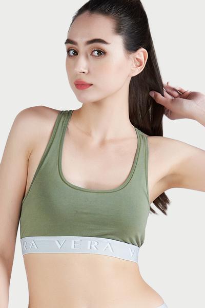 Áo ngực nữ Wireless Vera by Chipu Cotton Compact trơn - C0006