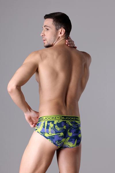 Quần lót nam Jockey polyamide in họa tiết dáng Brief - J4063