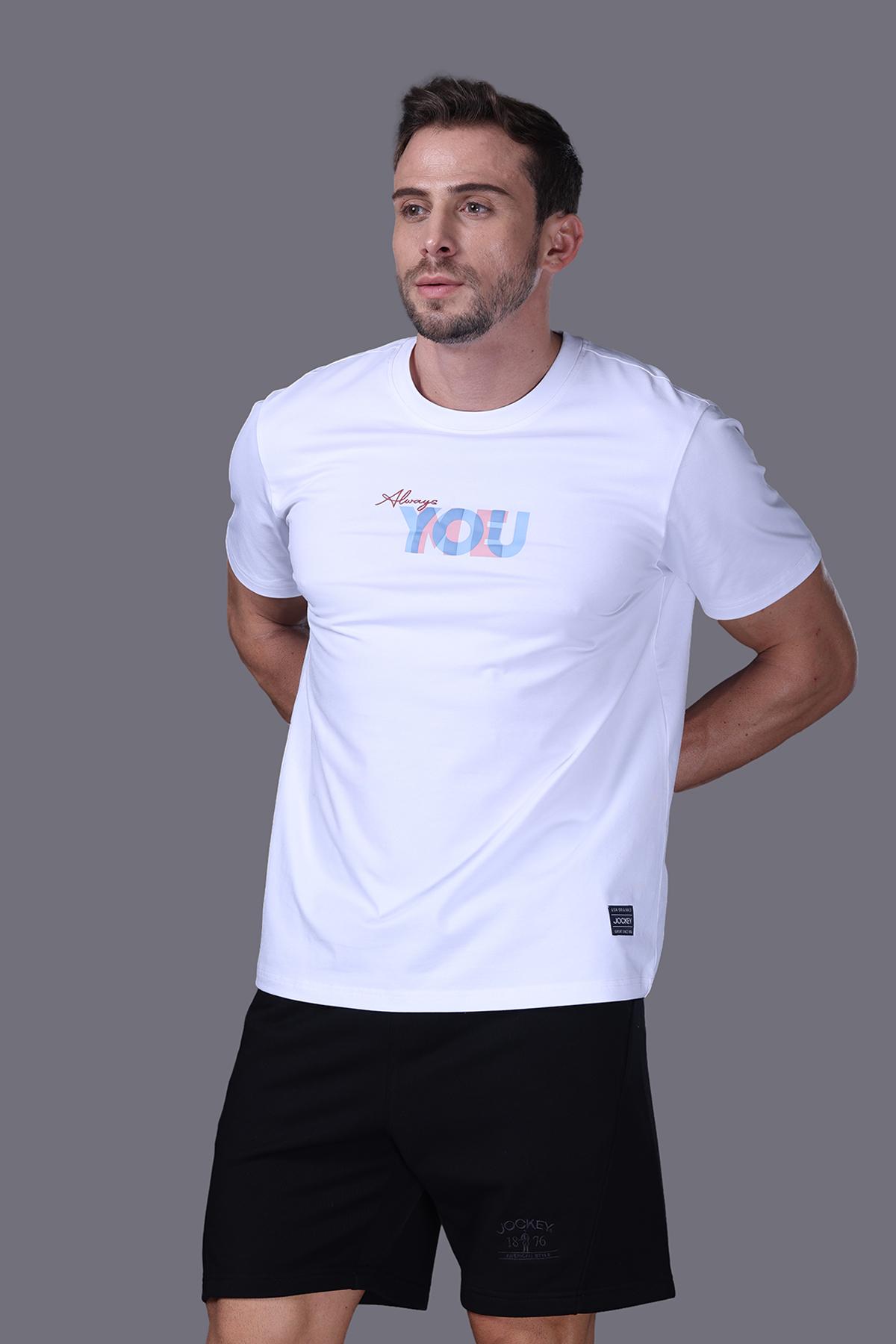 Áo T - Shirt Jockey Unisex in họa tiết - J4104