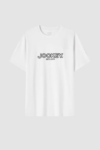 Áo T-shirt nam Jockey cotton USA - J4077Trắng