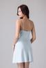 Đầm ngắn Vera by Chipu satin trơn phối ren - C0043