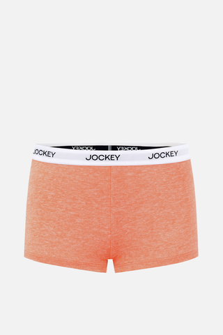 Quần Jockey Boyshort nữ Cotton - J4008Cam melange