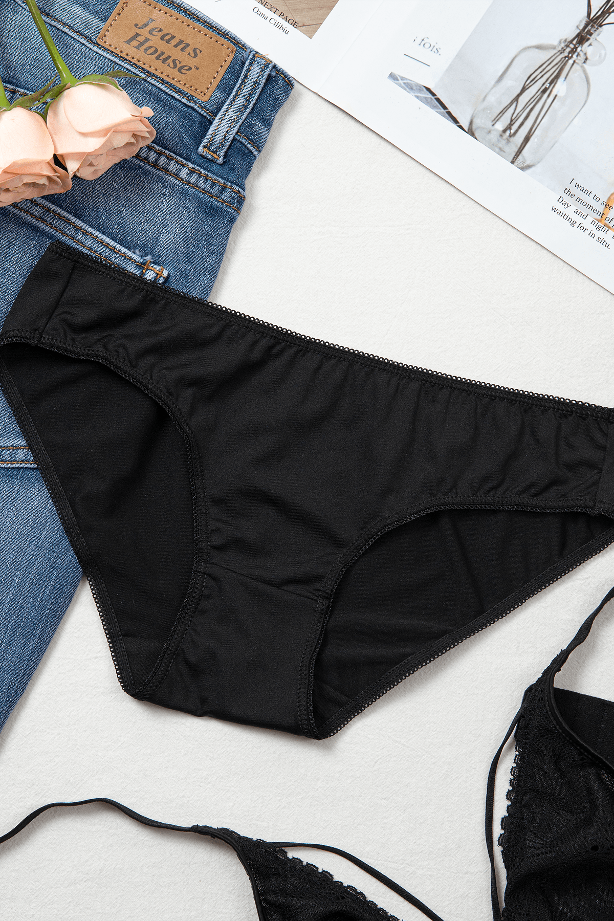 Quần lót nữ Pack Love VERA cotton - 7166/8397 (cạp thấp)