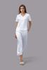 Bộ pijama dài nữ Vera satin trơn tay ngắn - V0762