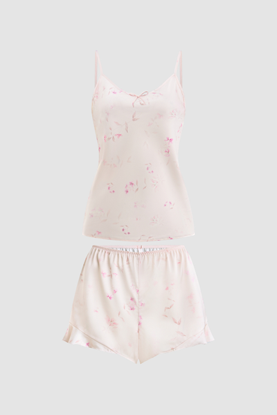 Bộ short nữ Vera latin in hai dây - V0820