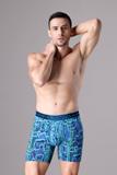Quần lót nam Jockey polyamide in họa tiết dáng Boxer Trunk - J4065