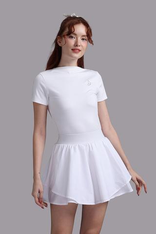 Váy ngắn Wow by NDLanNgoc nylon - N0031Trắng