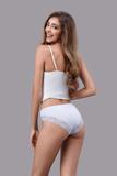 Quần lót bikini nữ Vera microfiber phối ren - V0718