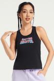 Áo tank top nữ Marvel cotton in điểm - D0007