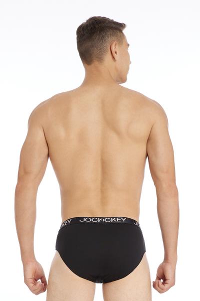 Quần lót nam Brief Jockey Cotton 4 chiều trơn - J4001