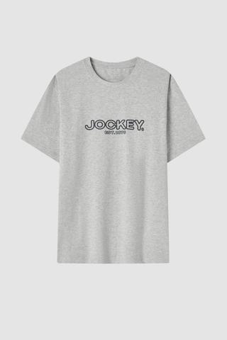 Áo T-shirt nam Jockey cotton USA - J4077Xám melange