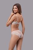 Quần lót bikini nữ Vera microfiber phối ren - V0720