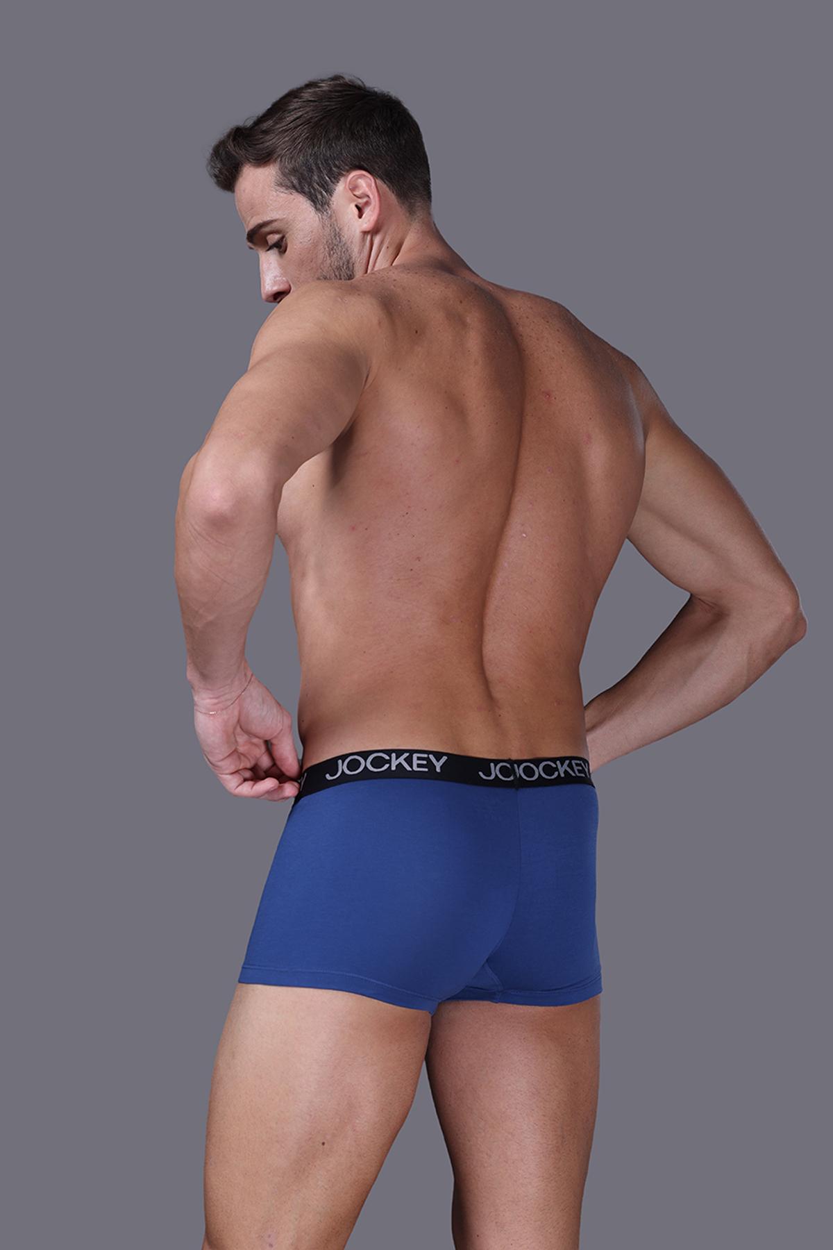 Quần lót Nam Jockey Trunk Cotton mở đáy - J4036