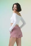 Quần short nữ Vera kate in - V0756