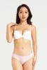 Quần lót bikini nữ Misaki Polyester phối ren M1025