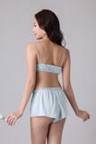 Bộ short Vera by Chipu satin trơn - C0041