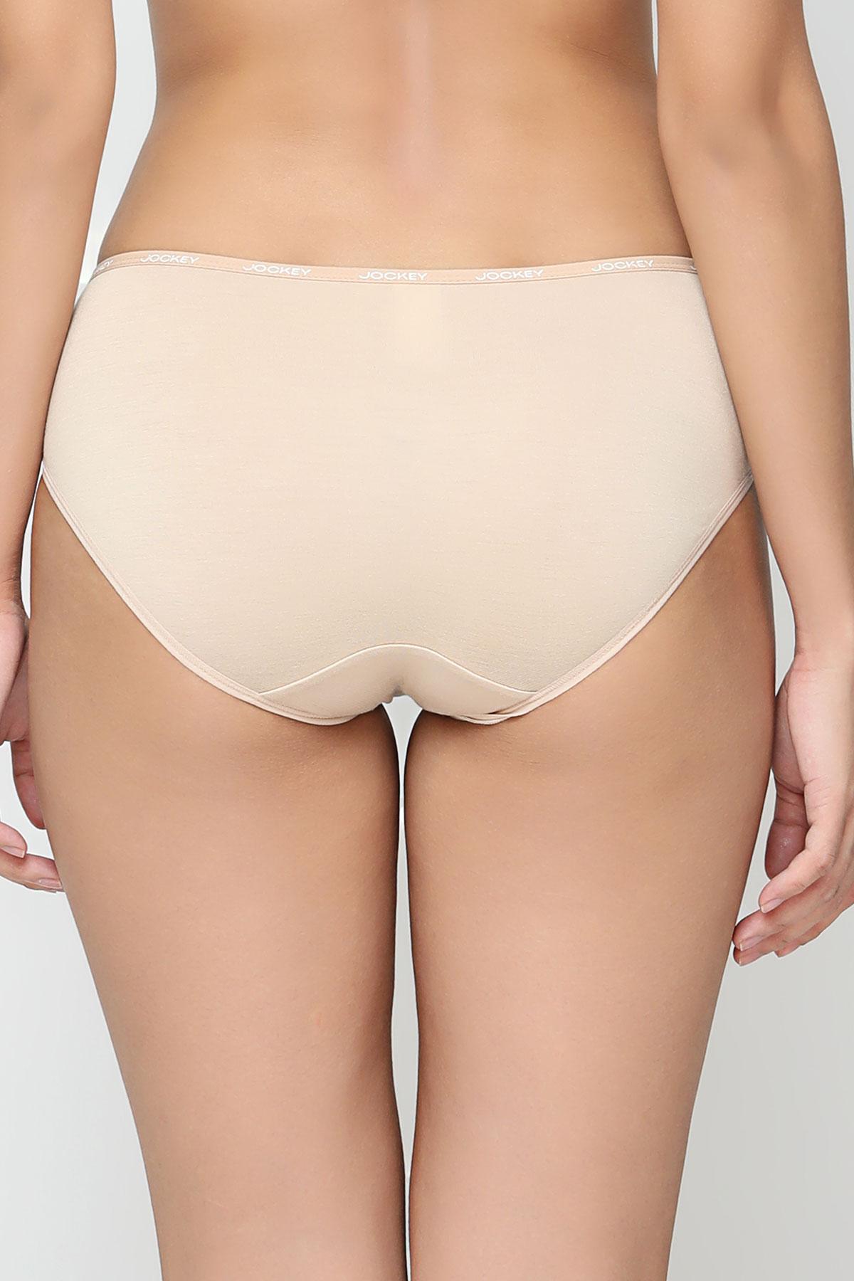 Quần Hipster Jockey nữ trơn chất liệu Visco - 1159
