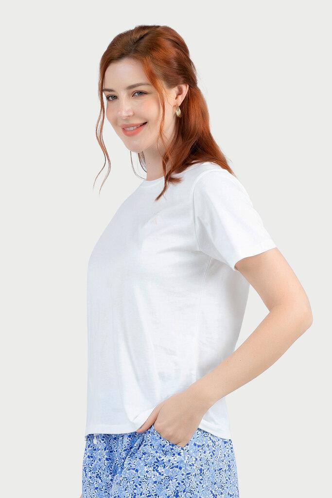 Áo T - shirt nữ Vera Cotton in điểm tay ngắn - V0507