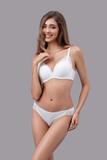 Quần lót bikini nữ Vera microfiber phối ren - V0720